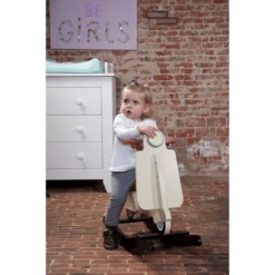 CHILDHOME Schommelpaard Scooter Cream -Speelgoed Voor Kinderen childhome schommelpaard scooter cream a274637 4