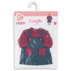 Corolle ® Mon Petit Poupon - Jurk, Gestreept 30 Cm -Speelgoed Voor Kinderen corolle mon petit poupon jurk gestreept 30 cm a337757 2