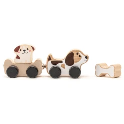 Cubika Toys Houten Speelgoed "Slimme Puppies -Speelgoed Voor Kinderen cubika toys houten speelgoed slimme puppies a344503 3