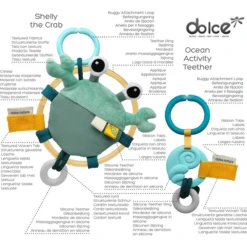 Dolce Ocean Shelly De Krab 7 Dolce Ocean Shelly De Krab -Speelgoed Voor Kinderen dolce ocean shelly de krab a373843 3