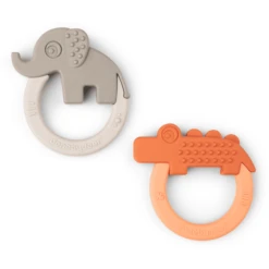 Done By Deer ™ Bijtring 2-Pack Deer Friends Papaya Sand 6 Done By Deer ™ Bijtring 2-Pack Deer Friends Papaya Sand -Speelgoed Voor Kinderen done by deer bijtring 2 pack deer friends papaya sand a403999 2