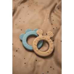 Done By Deer ™ Knuffeldoekje Met Bijtring Croco, Groen -Speelgoed Voor Kinderen done by deer knuffeldoekje met bijtring croco groen a302616 4