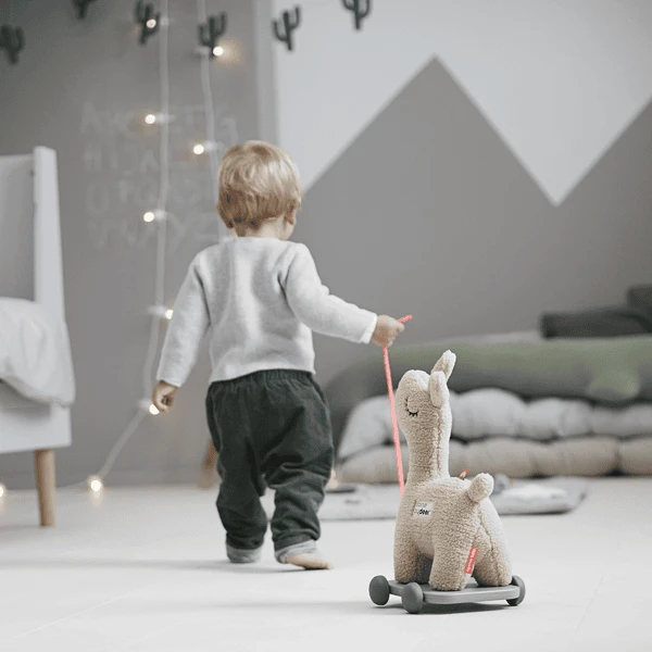 Done By Deer ™ Pull-along 2-in-1 Lalee Sand 2 Done By Deer ™ Pull-along 2-in-1 Lalee Sand - Afbeelding 2