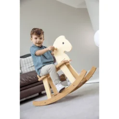 EverEarth® Bamboe Schommelpaard -Speelgoed Voor Kinderen everearth bamboe schommelpaard a185852 4