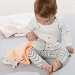 Fehn Deluxe Knuffeldoek Konijn -Speelgoed Voor Kinderen fehn deluxe knuffeldoek konijn a246922 3