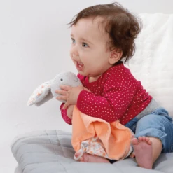 Fehn Deluxe Knuffeldoek Konijn -Speelgoed Voor Kinderen fehn deluxe knuffeldoek konijn a246922 4