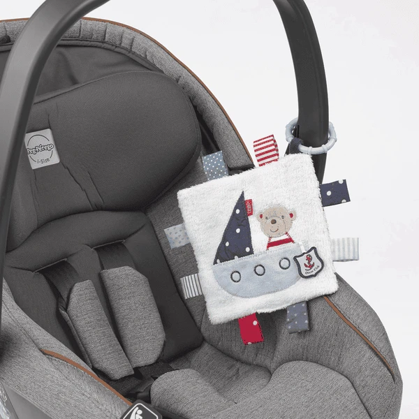 Fehn® Ocean Club Knisperdoek Teddy Met Ring 3 Fehn® Ocean Club Knisperdoek Teddy Met Ring - Afbeelding 3