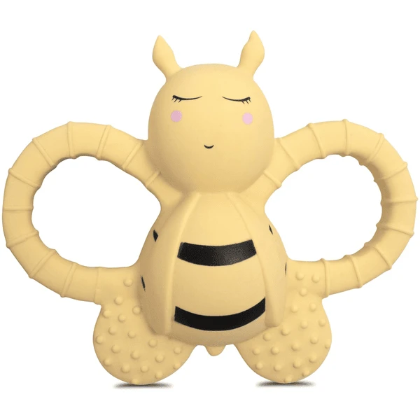 Filibabba Bijtring Bella De Bij Natuurlijk Rubber - Bleke Banaan 1 Filibabba Bijtring Bella De Bij Natuurlijk Rubber - Bleke Banaan