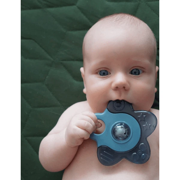 Filibabba Verkoelende Ster Bijtring 2-Pack - Blauw Mix 2 Filibabba Verkoelende Ster Bijtring 2-Pack - Blauw Mix - Afbeelding 2