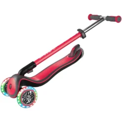 GLOBBER Scoot Er ELITE DELUXE LIGHT S Rood Met Verlichte Wielen -Speelgoed Voor Kinderen globber scoot er elite deluxe light s rood met verlichte wielen a303779 4