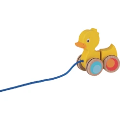 Goki Trekdier Eend -Speelgoed Voor Kinderen goki trekdier eend a263779 2