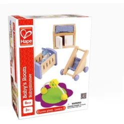 HAPE Babykamer 13delig -Speelgoed Voor Kinderen hape babykamer 13delig a073800 2