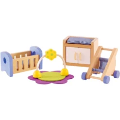 HAPE Babykamer 13delig -Speelgoed Voor Kinderen hape babykamer 13delig a073800 3