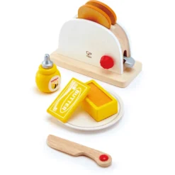 HAPE Pop-Up-Toaster-set -Speelgoed Voor Kinderen hape pop up toaster set a228214 2