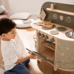 Howa Kinderkeuken " Lucky " Van Hout -Speelgoed Voor Kinderen howa kinderkeuken lucky van hout a349761 2