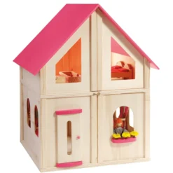 Howa® Poppenhuis Opvouwbaar Incl. Accessoires 9 Howa® Poppenhuis Opvouwbaar Incl. Accessoires -Speelgoed Voor Kinderen howa poppenhuis opvouwbaar incl accessoires a260254 4