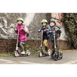 HUDORA Big Wheel GS 205, Magenta/zilver 14695/01 -Speelgoed Voor Kinderen hudora big wheel gs 205 magenta zilver 14695 01 a236316 4