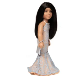 I'M A GIRLY Light Blauwe Zeemeerminjurk -Speelgoed Voor Kinderen im a girly light blauwe zeemeerminjurk a314982 4