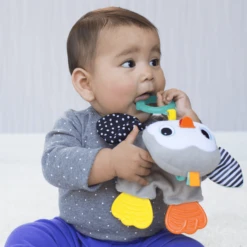 Infantino Bijtring Knuffelpinguïn 8 Infantino Bijtring Knuffelpinguïn -Speelgoed Voor Kinderen infantino bijtring knuffelpinguin a289256 3