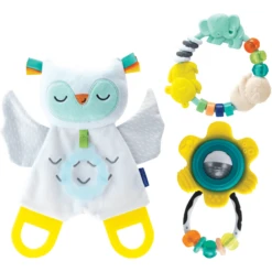 Infantino Glow-in-the-Dark Activity Gift Set Voor Knuffelen En Bijten -Speelgoed Voor Kinderen infantino glow in the dark activity gift set voor knuffelen en bijten a360660 4
