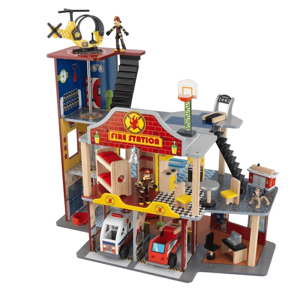 Kidkraft ® Brandweerkazerne Deluxe 1 Kidkraft ® Brandweerkazerne Deluxe