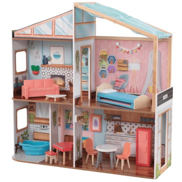 KidKraft ® Dollhouse Magnetische Makeover 2 KidKraft ® Dollhouse Magnetische Makeover - Afbeelding 2
