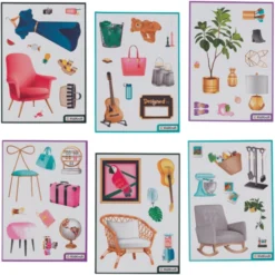 KidKraft ® Dollhouse Magnetische Makeover 7 KidKraft ® Dollhouse Magnetische Makeover -Speelgoed Voor Kinderen kidkraft dollhouse magnetische makeover a300467 2