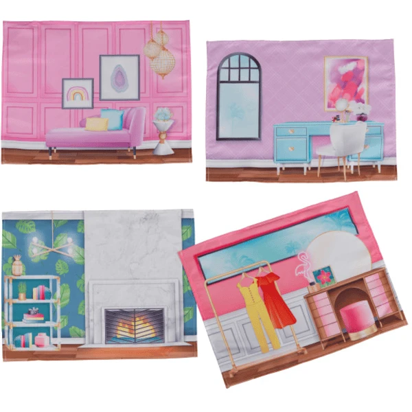KidKraft ® Dollhouse Magnetische Makeover 5 KidKraft ® Dollhouse Magnetische Makeover - Afbeelding 5