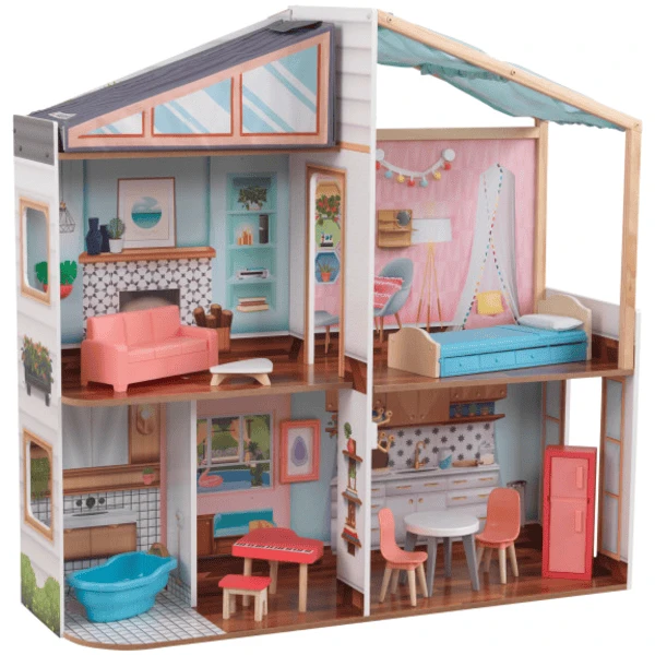 KidKraft ® Dollhouse Magnetische Makeover 1 KidKraft ® Dollhouse Magnetische Makeover