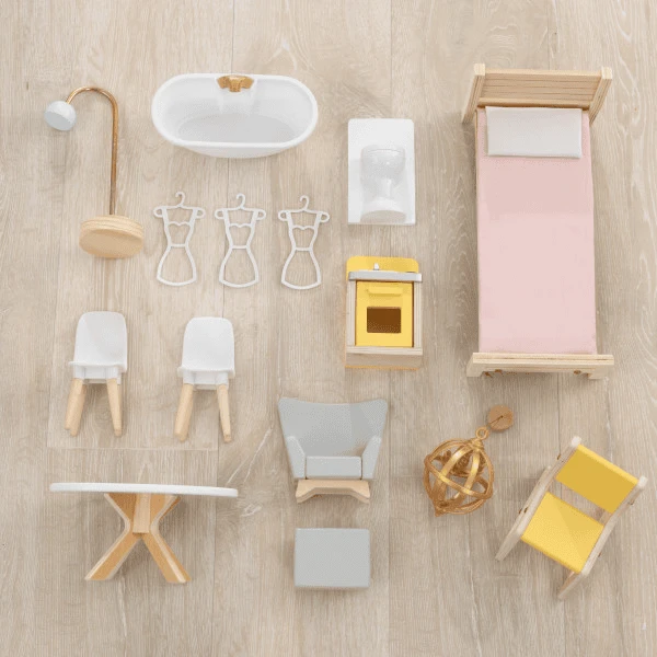 KidKraft® Juliette Poppenhuis 3 KidKraft® Juliette Poppenhuis - Afbeelding 3