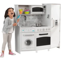 Kidkraft® Luxueuze Hoek Speelkeuken -Speelgoed Voor Kinderen kidkraft luxueuze hoek speelkeuken a217582 3