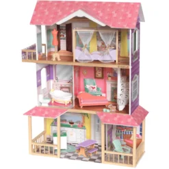 Kidkraft ® Poppenhuis Viviana -Speelgoed Voor Kinderen kidkraft poppenhuis viviana a294820 2