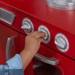 Kidkraft® Speelkeuken Vintage Uit Hout Rood -Speelgoed Voor Kinderen kidkraft speelkeuken vintage uit hout rood a272787 2