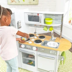Kidkraft® Uptown Keuken – Wit -Speelgoed Voor Kinderen kidkraft uptown keuken wit a217887 2