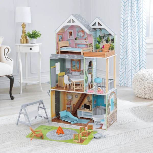 Kidkraft®Poppenhuis Hallie 2 Kidkraft®Poppenhuis Hallie - Afbeelding 2