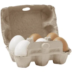 Kids Concept® Eierdoosje 6 Stuks Bistro -Speelgoed Voor Kinderen kids concept eierdoosje 6 stuks bistro a270783 2