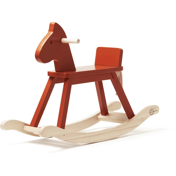 Kids Concept ® Schommelpaard Orange - Rood Carl Larsson 2 Kids Concept ® Schommelpaard Orange - Rood Carl Larsson - Afbeelding 2