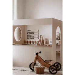 Kinderfeets ® 2-in-1 Driewieler Tiny Tot Plus, Bamboe -Speelgoed Voor Kinderen kinderfeets 2 in 1 driewieler tiny tot plus bamboe a294348 4