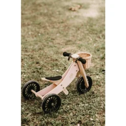 Kinderfeets ® 2-in-1 Driewieler Tiny Tot Plus Roze -Speelgoed Voor Kinderen kinderfeets 2 in 1 driewieler tiny tot plus roze a294349 2