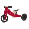 Kinderfeets ® 2-in-1 Driewieler Tiny Tot, Rood
