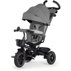 Kinderkraft 5 In 1 Driewieler SPINSTEP, Platinum Grijs