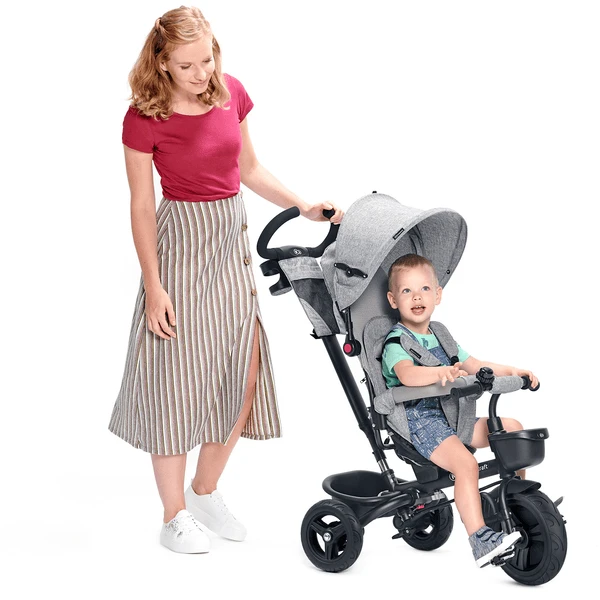 Kinderkraft 6 In 1 Driewieler Aveo, Blauw 2 Kinderkraft 6 In 1 Driewieler Aveo, Blauw - Afbeelding 2