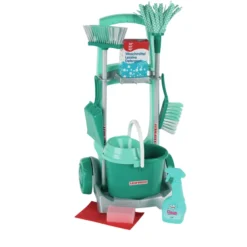 KLEIN Leifheit Schoonmaakwagen Met Accessoires 6562 -Speelgoed Voor Kinderen klein leifheit schoonmaakwagen met accessoires 6562 a169583 2