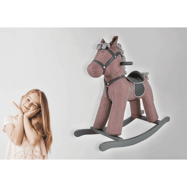 Knorr® Speelgoed Hobbelpaard "Pink Horse 2 Knorr® Speelgoed Hobbelpaard "Pink Horse - Afbeelding 2