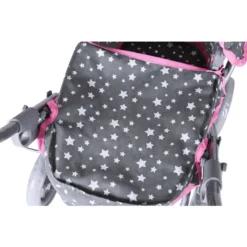 Knorr® Speelgoed Mini Lili Poppenwagen - Ster Grijs 9 Knorr® Speelgoed Mini Lili Poppenwagen - Ster Grijs -Speelgoed Voor Kinderen knorr speelgoed mini lili poppenwagen ster grijs a363265 4