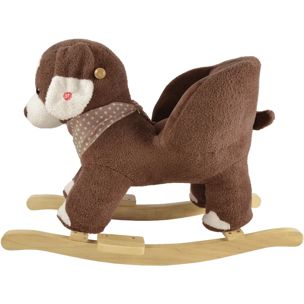 Knorr® Speelgoed Schommelend Dier "Oskar" Bruine Hond 4 Knorr® Speelgoed Schommelend Dier "Oskar" Bruine Hond - Afbeelding 4