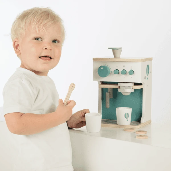 Label-Label - Espressomachine - Groen 3 Label-Label - Espressomachine - Groen - Afbeelding 3