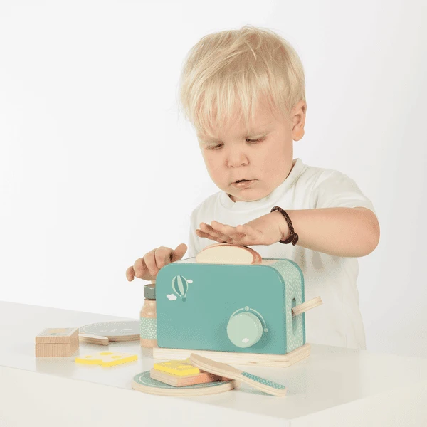 Label-Label - Houten Broodrooster - Groen 2 Label-Label - Houten Broodrooster - Groen - Afbeelding 2