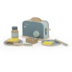 Label-Label - Houten Broodrooster - Groen 9 Label-Label - Houten Broodrooster - Groen -Speelgoed Voor Kinderen label label houten broodrooster groen a393351 4