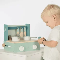 Label-Label - Opvouwbaar Kooktoestel - Groen -Speelgoed Voor Kinderen label label opvouwbaar kooktoestel groen a393370 2